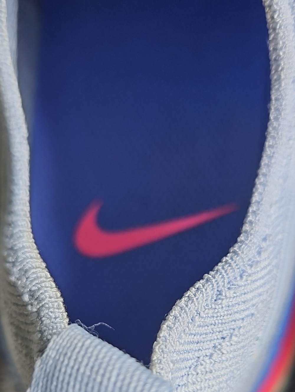 Nike Women's Epic React Flyknit Sneakers with Coral Highlights - Picture 5 of 7